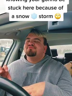 A post by @christiangoodofficial on TikTok caption: f**k me... #northeast #pennsylvania #snowstorm #readyforhell #work #beforeworkvibes #letsdothis #fyp #comedyvideo #followme ❄️❄️