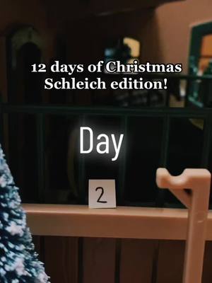 A post by @autumn_schleich on TikTok caption: Idk what to caption this lmao #schleich #foryou #hoofpicking #12daysofchristmas #christmas