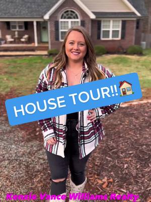 A post by @kenzievancewilliams on TikTok caption: #housetour #house #newlisting #northcarolina #liberty #southernalamance #schools #schooldistrict #realestate #realtor #exp #exprealty #ncexprealty