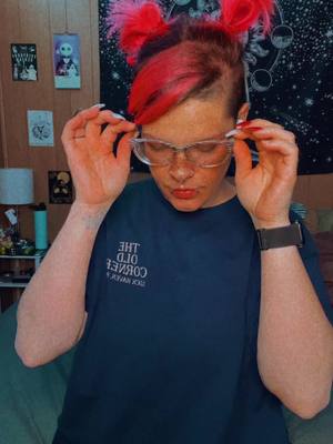 A post by @vals_baked86.3 on TikTok caption: #valsbaked #dankvisionz #dankvisionzpride🌈 #fyp #spicy🌶️ #TheRealPussinBoots #piercinglovers #alttiktok #alt #piercings #momsover30 #pinkhair #pinkhairdontcare