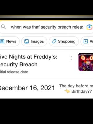 A post by @.oblivious._.editz on TikTok caption: HAPPY BIRTHDAY SECURITY BREACHH #oblivious_editz #fivenightsatfreddys #new #viral #fnaf #edit #fyp #capcut #edits #videostar #fnafsb #foryou #fnafedit #securitybreach #xyzbca #capcuteditor #fnafedits #videostareditor #fivenightsatfreddyssecuritybreach #fivenightsatfreddy #fnafsecuritybreachedit