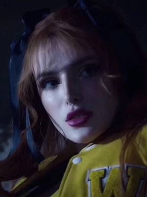 A post by @w3bqvy on TikTok caption: She carried both of the movies fr- #thebabysitterkillerqueen #allison #thebabysitterkillerqueenedit #w3bqvy #allisonthebabysitter #fyp #viral #bellathorne #bellathorneedit 