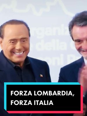 A post by @silvio.berlusconi on TikTok caption: Forza Lombardia, Forza Italia!  #silvioberlusconi #berlusconi #forzaitalia #lombardia 