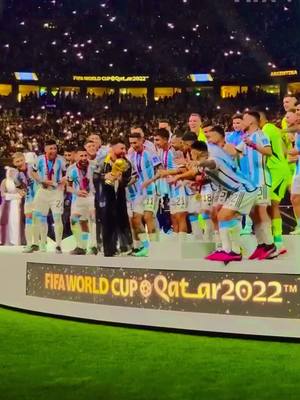 A post by @ingodwetrust979 on TikTok caption: Argentina 🇦🇷 the winner 🏆 of World Cup 2022#argentina🇦🇷 #viral #respect #CR7 #foryou #worldcup2022 