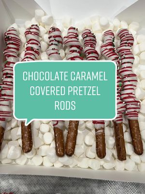 A post by @craftybakerbyarabel on TikTok caption: Chocolate caramel covered pretzels  #chocolatecoveredpretzels #chocolatecaramelpretzelrod #chocolatecoverd #sanford #lakemaryfl #treatlife #fypシ #fyp #birthdaycake