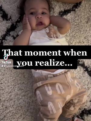 A post by @haleynicoleplus4 on TikTok caption: Its different when you know its your last child.  I wouldn’t change it for the world but it is bittersweet. #momlife #lastbaby #tubal #youngest #momof5 