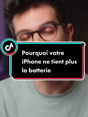 A post by @generation_tv on TikTok caption: Léo Duff : Pourquoi votre iPhone ne tient plus la batterie #iphone #batterie #obsolescenceprogrammée #apple 