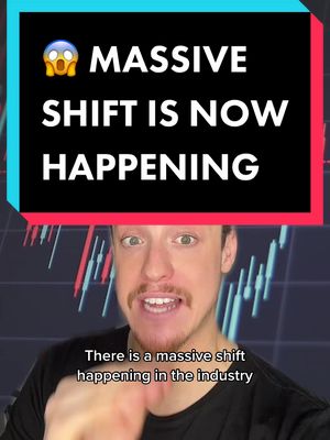 A post by @thejollygreeninvestor on TikTok caption: MASSIVE SHIFT IS HAPPENING 😱 #crypto #cryptok #cryptocurrency 