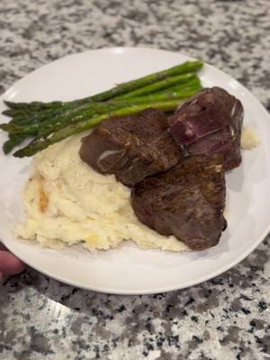 A post by @reecekennedy04 on TikTok caption: Sous Vide Lamp Chops 💰 #cooking #sousvide #lamb 