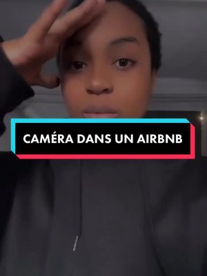 A post by @logement.social on TikTok caption: ⚠️ Attention, certains propriétaires s’amusent à mettre des caméras cachées dans leur logement AIR BNB 😰#appartement #location 