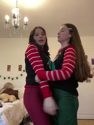 A post by @les_namoureuseuuuh on TikTok caption: Nos tenues de noël ❤️ j’espère que vous avez passé de bonne fête ! #lgbt #lesbiansoftiktok #lesbian #lesbienne #lgbtq #couple #couplelove #couples #lgbt🌈 #lgbt🏳️‍🌈 #pourtoi #lgbtqia #couplegoal #fyp #foryoupage 