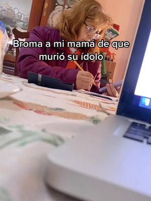 A post by @gatofantasma7 on TikTok caption: Broma a mi mamá #broma #bromamama #mueresuidolo #humor #comedia #menudo ##fyp #parati #momstiktok #artistafavorito 