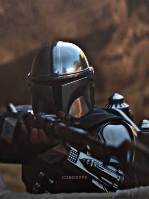 A post by @conorvfx on TikTok caption: forget about the intro || #mandalorian #dindjarin #viral #conorvfx #aftereffects #starwars 