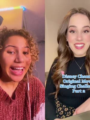 A post by @kisses_avalon on TikTok caption: #duet with @alyssavjaffe #disneychanneloriginalmovie the singing’s a little off, don’t clock me I was rushing to think 