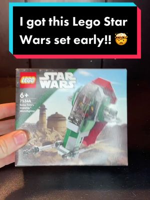 A post by @jpbricks on TikTok caption: This set is really awesome!! I’m very happy to get this set early!!! #lego #early #slaveI #fypシ #bobafett #starwars #jpbricks #😁 #🥓🍞👍 #legoset 