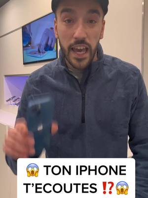 A post by @phonehouseconcept on TikTok caption: Astuce 9 😱 TON IPHONE T’ECOUTES ⁉️😱  Je suis sur que cette situation t’es deja arrivé ! Lorsque tu utilises certaines applications le micro 🔉fonctionne en permanence, ton iPhone t’ecoutes. 👂🏼 On te montres comment supprimés ses options ! 📲🔇 #iphone #iphonehacks #iphonetricks #iphonetips #apple #fyp #pourtoi #astuceiphone 