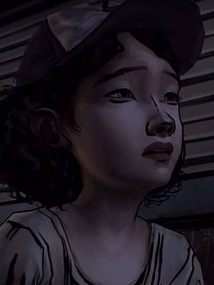 A post by @clementineslover on TikTok caption: edit time: 48:08 the way no one knew it was her birthday back in season 1 is so sad #twdg #twd #thewalkingdeadgame #thewalkingdead #telltale #clementine #clem 