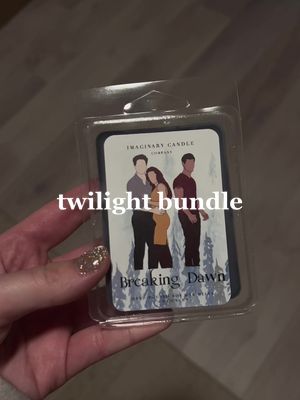 A post by @imaginarycandles on TikTok caption: your favorite bundle is now back in stock! 🐺🩸🖤#twilight #twilightsaga #twilighttiktok #twilightedit 