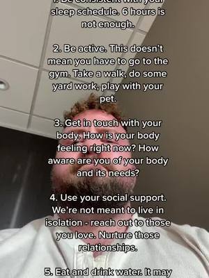 A post by @dylanfromdallas on TikTok caption: Quick mental health tips 🤔 #MentalHealth #mentalhealthmatters #MentalHealthAwareness #wellness #wellnesstips #wellbeing 