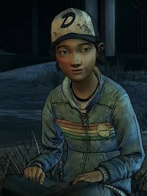 A post by @clementineslover on TikTok caption: edit time: 25:09 i love how her hat is mentioned at least once every season she grew up with it #twdg #twd #thewalkingdeadgame #thewalkingdead #telltale #clementine #clem #lee #leeeverett #kenny #javier #javiergarcia #louis 