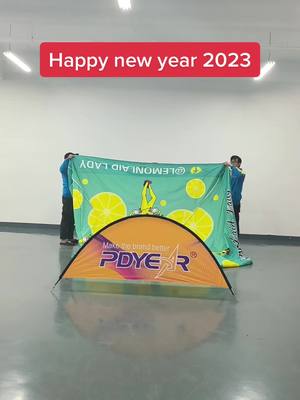 A post by @pdyearshop on TikTok caption: Happy new year 2023 #happynewyear #advertising #tradeshow #sports #pdyear #marketing #designer #events #teamwear 