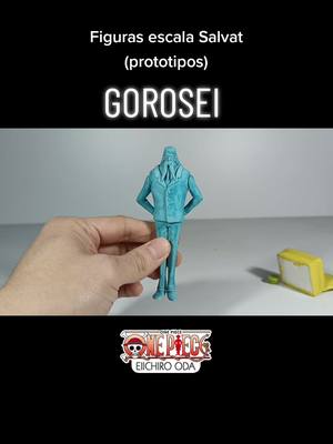 A post by @hagamosesculturas on TikTok caption: One Piece -El GOROSEI #onepiece #gorosei #salvat #coleccionables #escultura #plastilina #epoxy #artistsoftiktok #parati #handmade #onepiece1072 #manga 