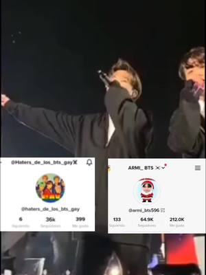 A post by @armi_bts596 on TikTok caption: Army💜por supuesto💜