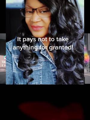 A post by @patricejohnsonmusic on TikTok caption: Learn to be thankful for everything. Never take anything for granted; you never know when it will be gone. ##takenothingforgranted##gratefull##godisgoodallthetime##thankfull