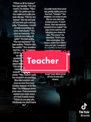 A post by @_imagine__stories on TikTok caption: The end of teacher #fyp #imagine #teacher 