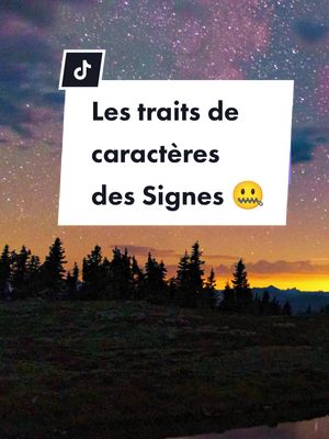 A post by @astrologycandle on TikTok caption: Les principaux traits de caractères des signes 🤐 #signesastro #zodiaque #signesastrologiques #astrologie #astrologietiktok 