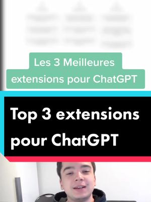 A post by @leo_desp_ancien on TikTok caption: Les 3 meilleures extensions de navigateur pour ChatGPT #tech #artificialintelligence #ia #fyp #chatgpt #astuce #extensions 