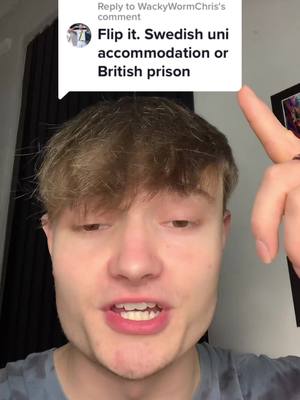 A post by @tomgw_ on TikTok caption: Replying to @WackyWormChris if you have any other suggestions keep them coming! #fy #fyp #foryou #foryoupage #uni #ukuni #unihalls 