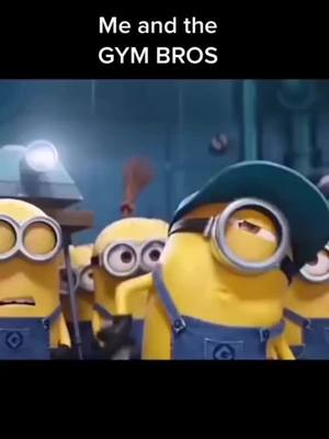 A post by @_alphagym_ on TikTok caption: #gym #explore #memes #minions #gymhumor #fy 