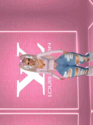 A post by @guccisimvu on TikTok caption: Her way 💗 dc:// @phia.sims #imvu #FastTwitchContest #herwaychallenge #herway #herwaydance #fyp #fypシ #viral #trendin #trendingaudio #imvugame #imvudancer #imvufyp 