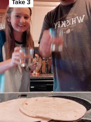 A post by @dadlife44 on TikTok caption: The mess we made….#FastTwitchContest #CapCut #dadsoftiktok #stitch #daughter #tortilla #tortillatrend #like 