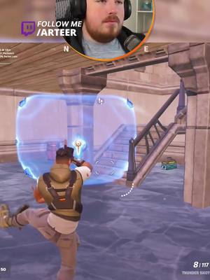 A post by @alsoarteer on TikTok caption: You saw nothing 😅 #fyp #tiktokgaming #fortnite #fortniteclips #fortnitestreamer 