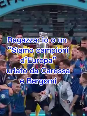 A post by @f1itali on TikTok caption: Siamo campioni d’Europa#italia#euro2020 #caressa#bergomi