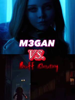 A post by @phillytheblackperson on TikTok caption: #CapCut M3GAN Vs. Buff/Buddi Chucky #debate #m3gan #megan #chucky #buffchucky #chucky2019 #chuckybuddi 