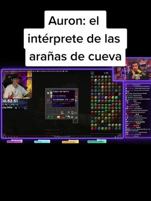 A post by @momentazos.twitch on TikTok caption: #auronplay #auron #Minecraft #minecraftespañol #minecraftextremo #hazmeviraltiktok #hazmeviral #momentazostwitch #momentazos #twitch #streamerclip #streamer #foryoupage #foryou #parati 