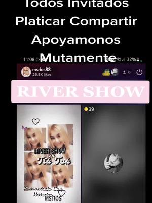 A post by @msrios88 on TikTok caption: LOS INVITAMOS A PLATICAR SUS Y HISTORAS MAS QUE NADA ESCUCHADOS CON TODO RESPETO SU AMIGA MS RIOS @magaly_mtzv @elrickyelperron @el_chiko_d_los_lentes @sulmita_g @erika.rubio1 @kinglouie236 @tripeoeldesacatao @aye.baybae @user1987302998 @marleenpalencia11 @yuririaruiz @aaron77flores @zonaxlive @guzman_666.r @ray_rodriguez_mangosmood @flordemariagarcia68