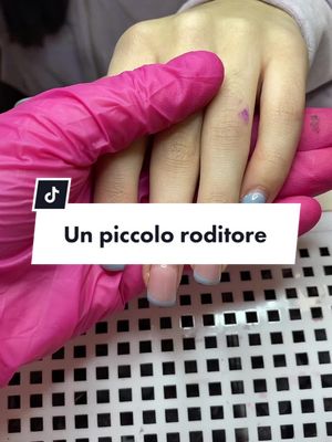 A post by @ilybeautynails on TikTok caption: Categoria clienti: roditori 🐿️❤️😬  #ilybeautynails #nails #nailsartvideos #nailsart #nails💅 