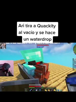 A post by @momentazos.twitch on TikTok caption: #quackity #juansguarnizo #arigameplays #Minecraft #minecraftextremo #hazmeviraltiktok #hazmeviral #momentazostwitch #momentazos #twitch #streamerclip #streamer #foryoupage #foryou #parati 