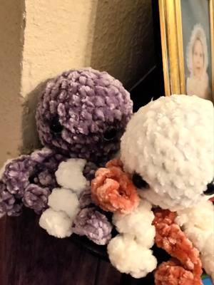 A post by @michelebarley1 on TikTok caption: #amigurami #crochet #craft #craftshowprep #fyp #ReadySetLift #sewingtiktok