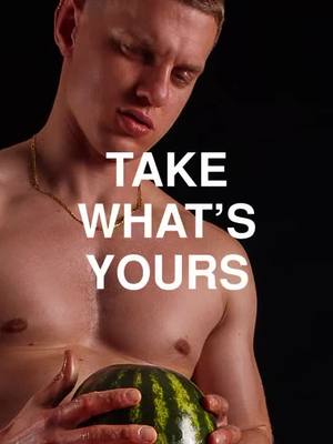 A post by @_disco_dick on TikTok caption: Forbidden fruit | Totem vol. 3 Link to order in bio #gay #malephotography #jock #watermelonsugar #QuakerPregrain 