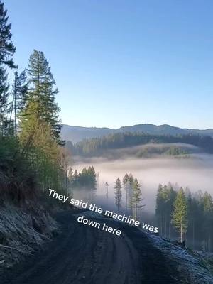 A post by @jakefromwastate on TikTok caption: Directions are hard. Or they moved the machine. Either way thank god for 4WD. #Oregon #washington #forestry #logging #fieldmechanic #fieldtech #todaywasagoodday