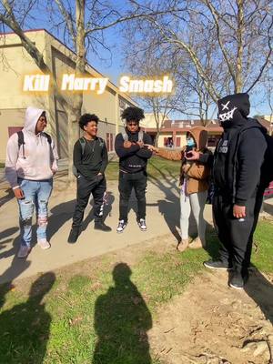 A post by @lique1k on TikTok caption: Smash Marry Kill #fyp #foryoupage #smashmarrykil #florinhigh #schoolinterview