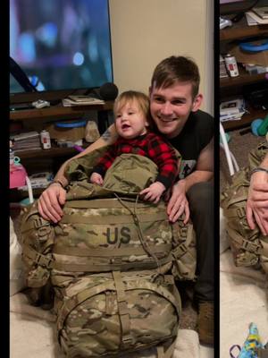 A post by @natasha_rose12 on TikTok caption: @zackarybodine we’ll see you soon; We love and miss u already #GetCrackin #fyp #daddysgirl #miltok #miltokcommunity #miltoks #militarywife #militaryfamily #seeyousoon #loveyou #militaryspouse #army #marines #navy #coastgaurd #spaceforce #military