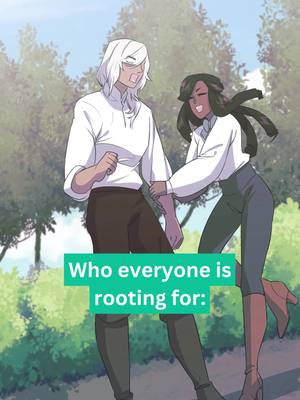 A post by @nanatheturtledraws on TikTok caption: who are you rooting for? 😘  #WebtoonRecommendations #WebtoonWorld #TheStandInKing