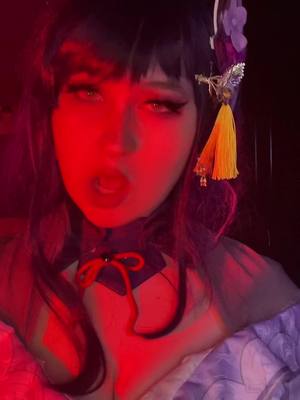 A post by @bvmblee.bee on TikTok caption: Guys guys guys my Beidou cos came in now all I need is her wig🙇🙇 | #genshinimpactcosplay #GenshinImpact #raidenshogun #eicosplay #raidenshoguncosplay 