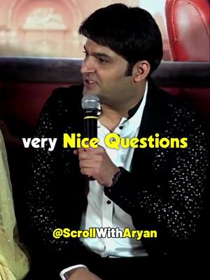 A post by @scrollwitharyan on TikTok caption: Kapil Sharma Savage Reply to Reporters 😂😂 | Scroll With Aryan #shorts #reels #kapilsharma #savage #reply #kapilsharmashow #viralpost #trendingreels #trending #viral #scrollwitharyan #breakup #nocomments #pant #ramrahim 